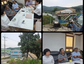 비봉면 청요1리 마을 사전만남